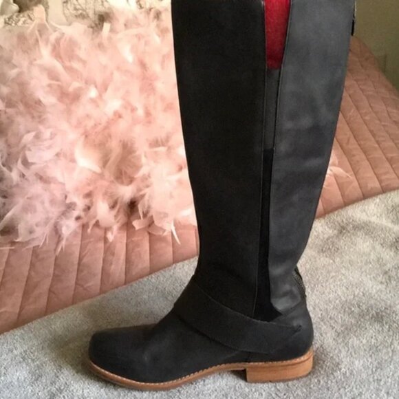 Olukai Black Leather boots Size 9.5 - Picture 7 of 10